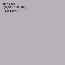 #B7B2BA - Pink Swan Color Image